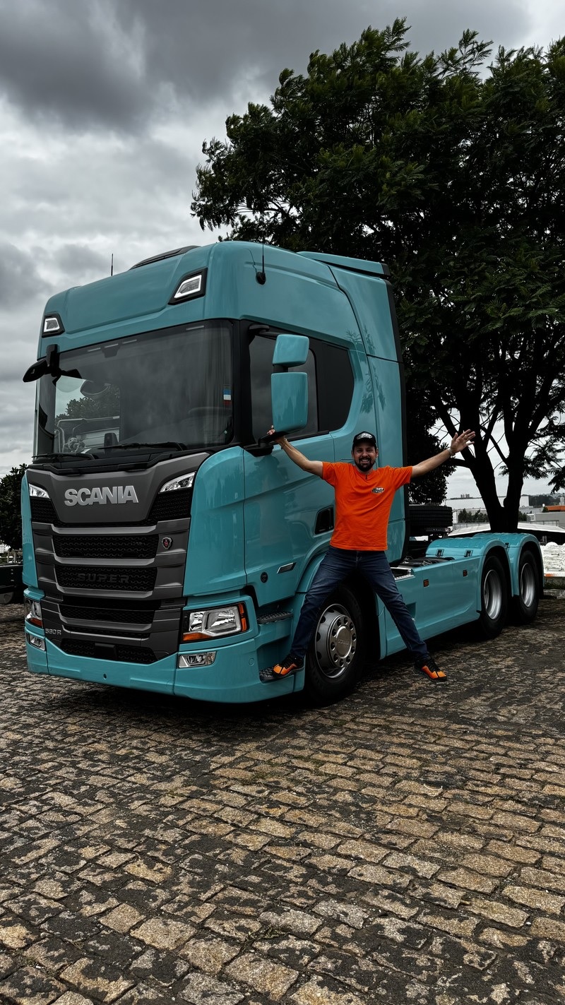 Banner da campanha SCANIA ZERO CARRETA GUERRA QUARTO EIXO